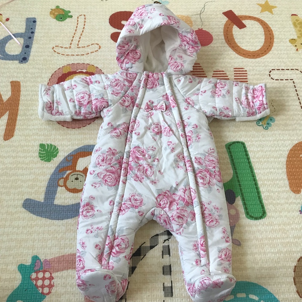 Floral Over-all Coat